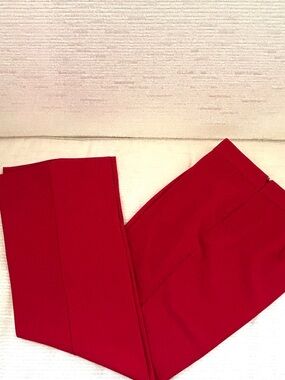 Ann Taylor Red Tailored Pants